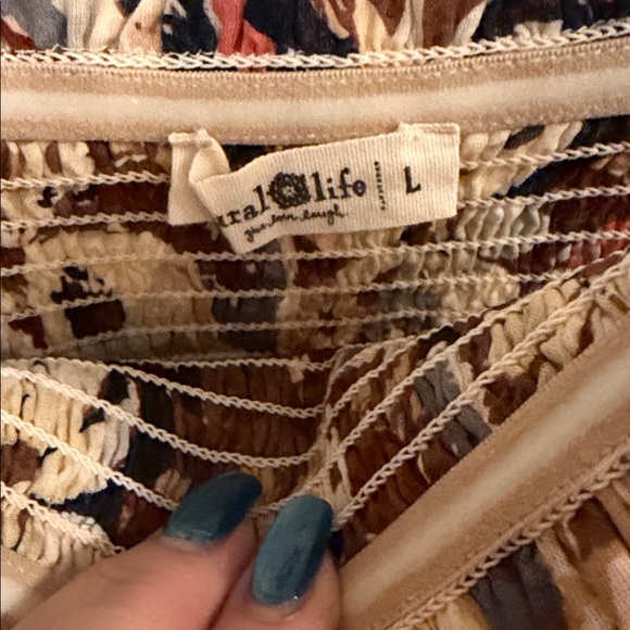 ⭐️Natural Life Flora Floral Convertible Maxi⭐️ - Picture 6 of 8